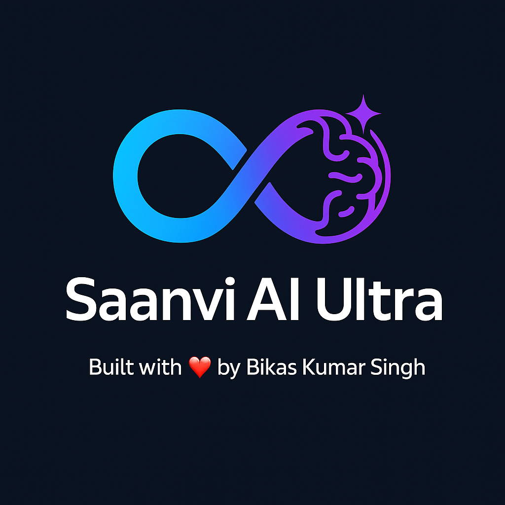 Saanvi AI Ultra Logo